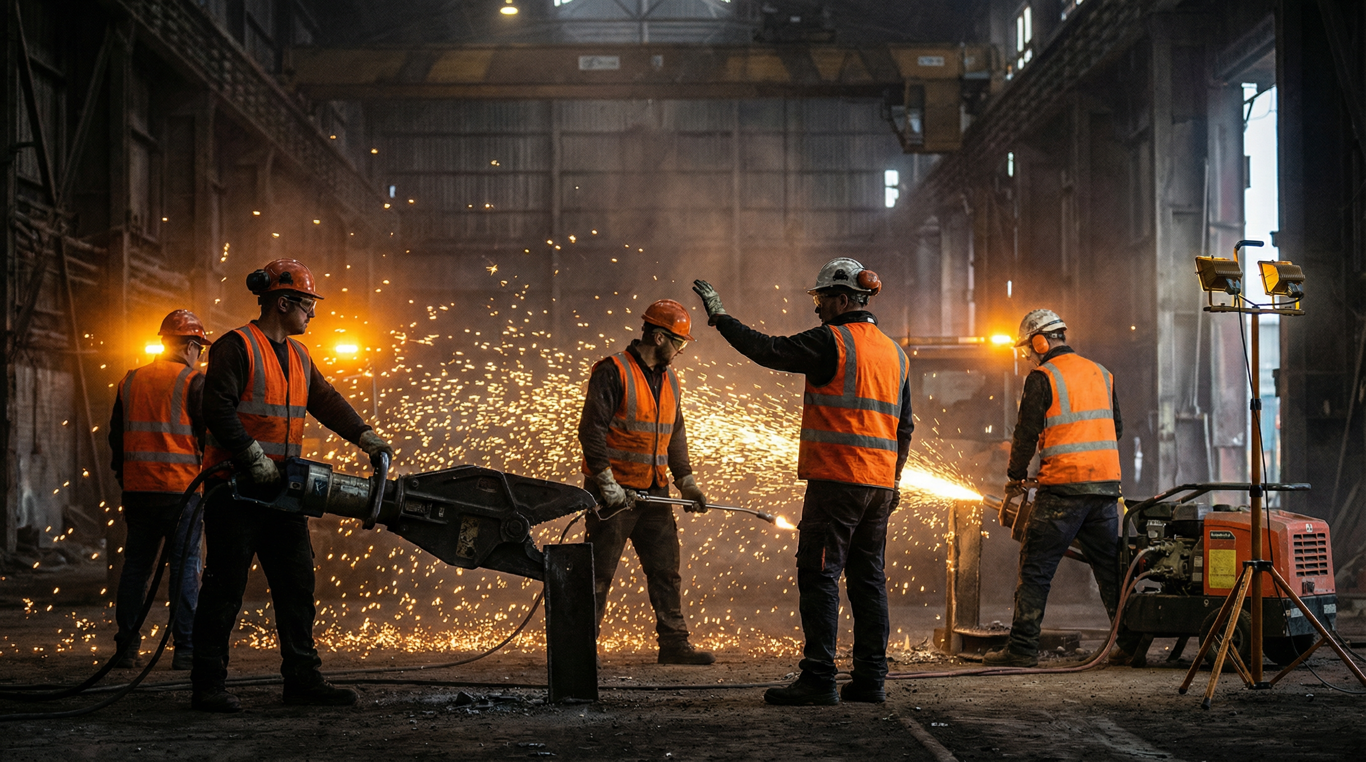 Unser Team bei der Arbeit